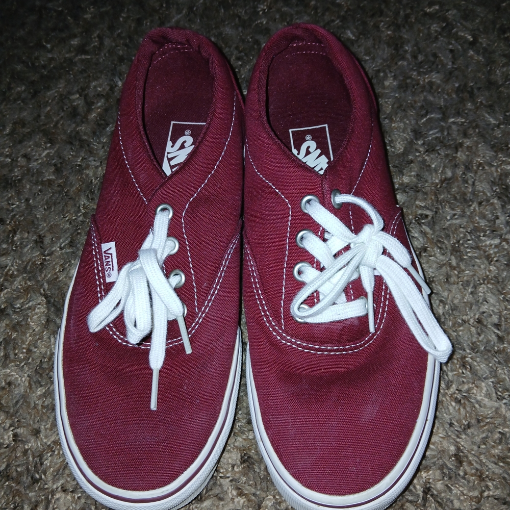 Vans Burgundy Sneakers